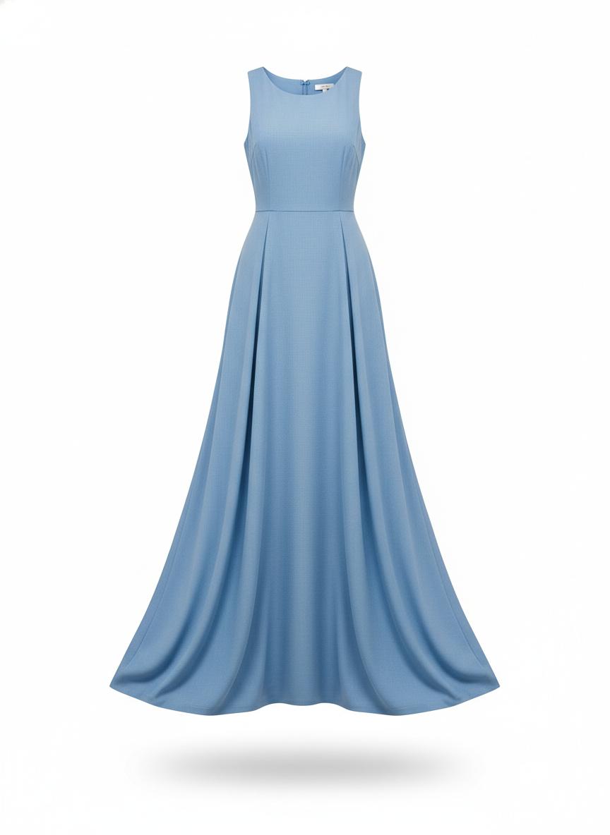 Women's Blue Maxi Dress