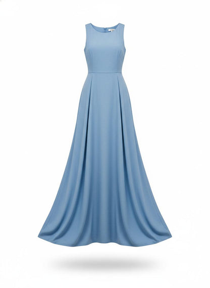 Women's Blue Maxi Dress
