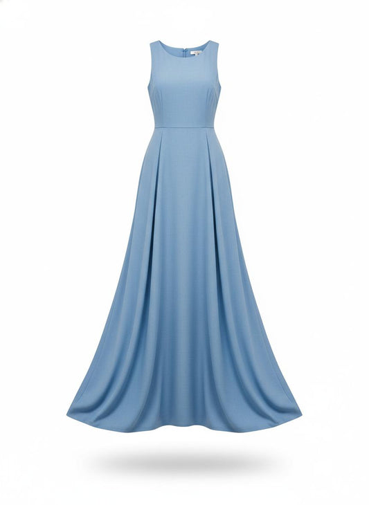 Women's Blue Maxi Dress