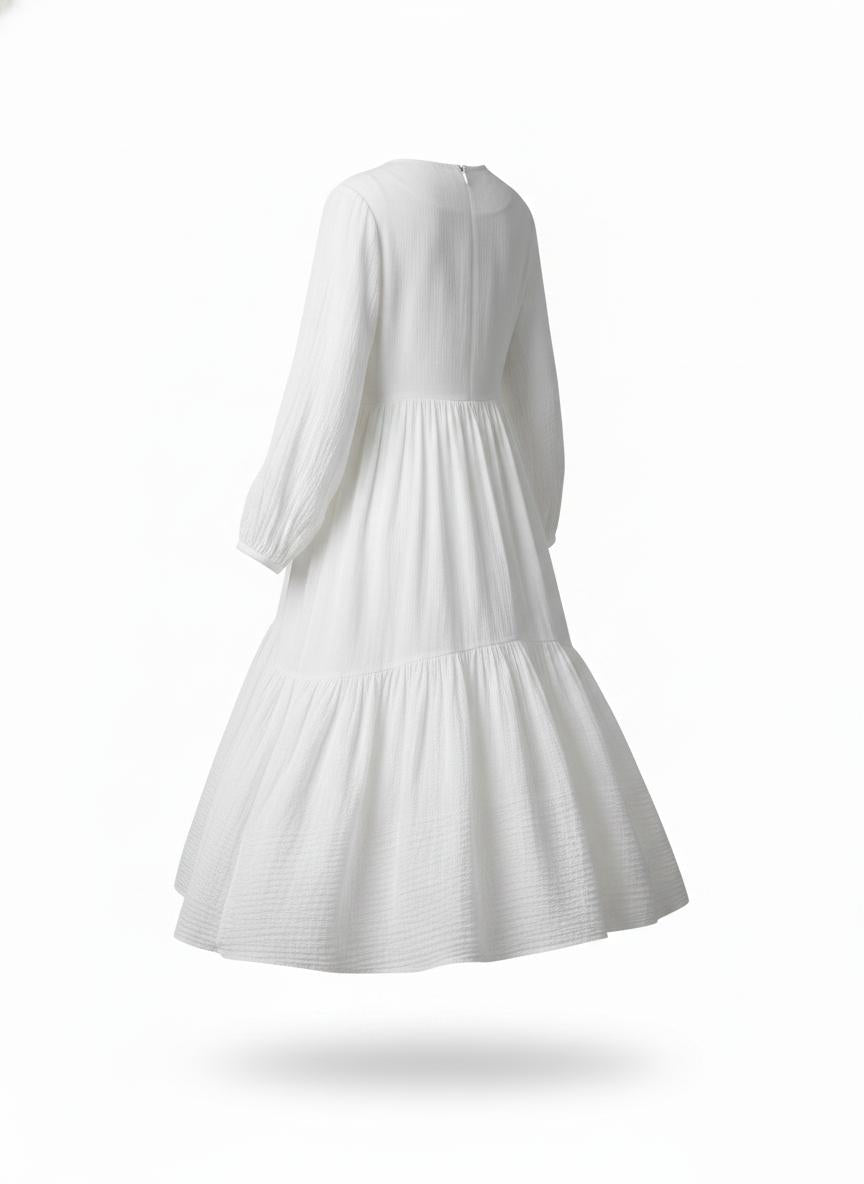 Women's White Spring Dress