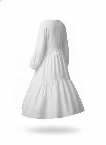 Women's White Spring Dress