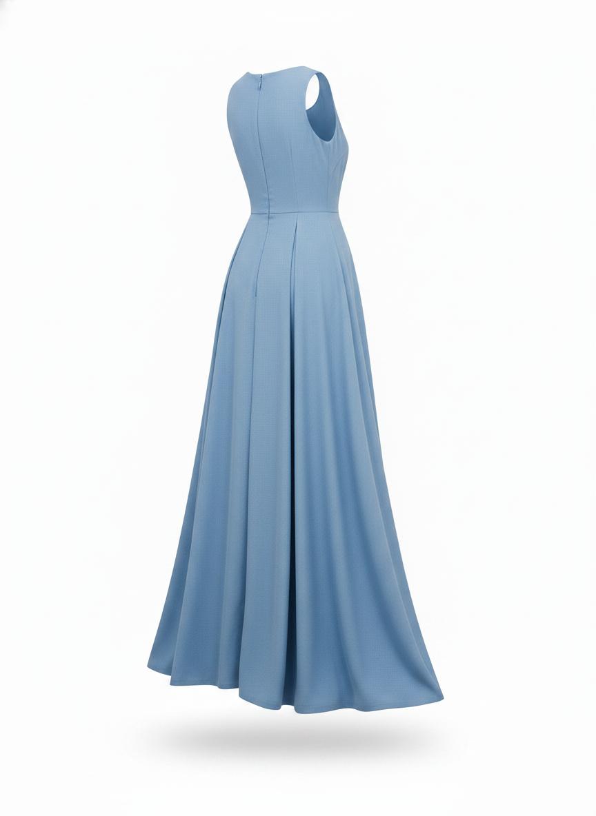 Women's Blue Maxi Dress