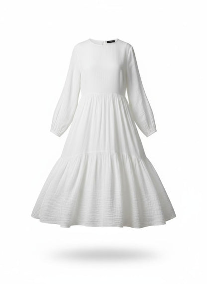 Women's White Spring Dress