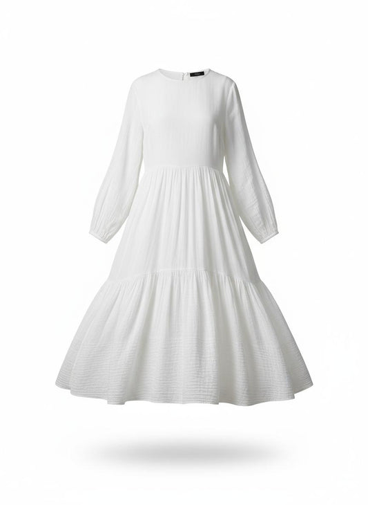 Women's White Spring Dress
