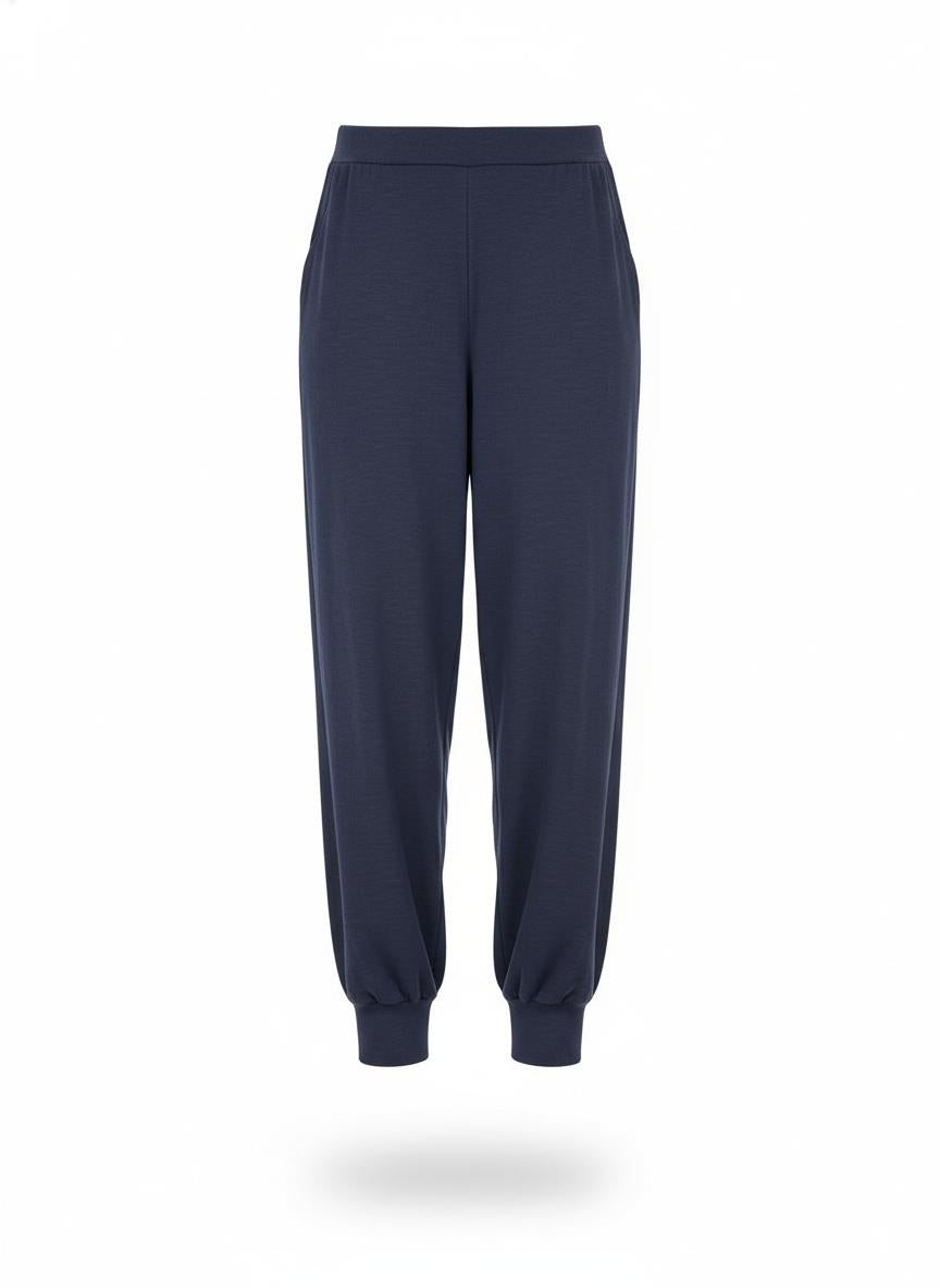 Women's Navy Relaxed Pants