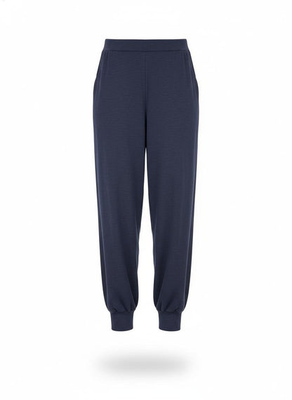 Women's Navy Relaxed Pants