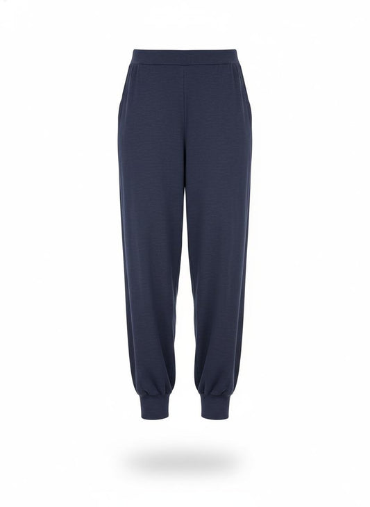 Women's Navy Relaxed Pants