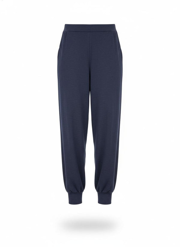 Women's Navy Relaxed Pants